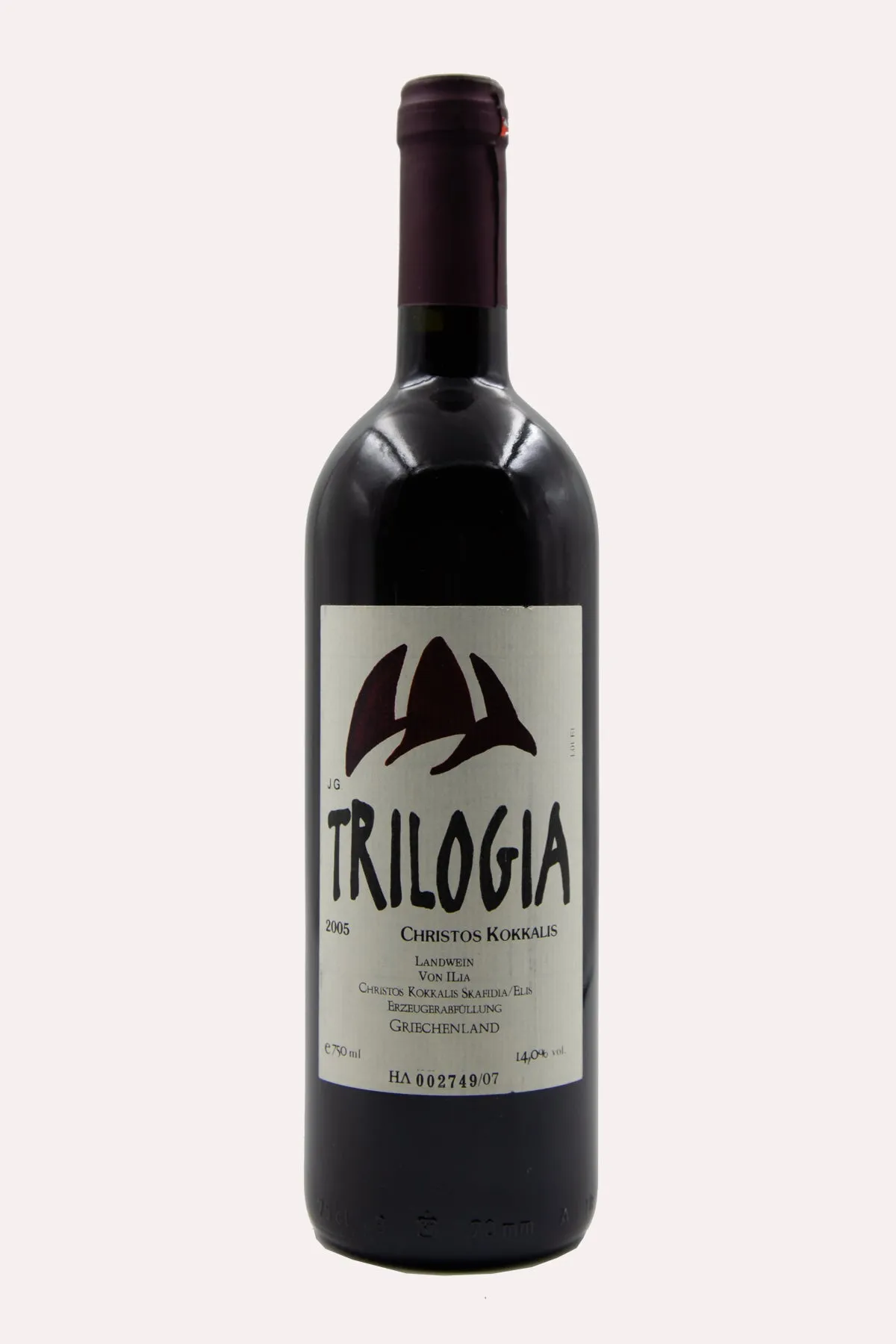 Τριλογία <br> 2009/2005 <br> <span> CABERNET SAUVIGNON </span>