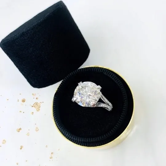 1 Carat Round Cut Diamond - Q-R IF - 0.90ct - 214289