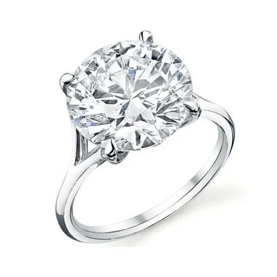 1 Carat Round Cut Diamond - Q-R IF - 0.90ct - 214289