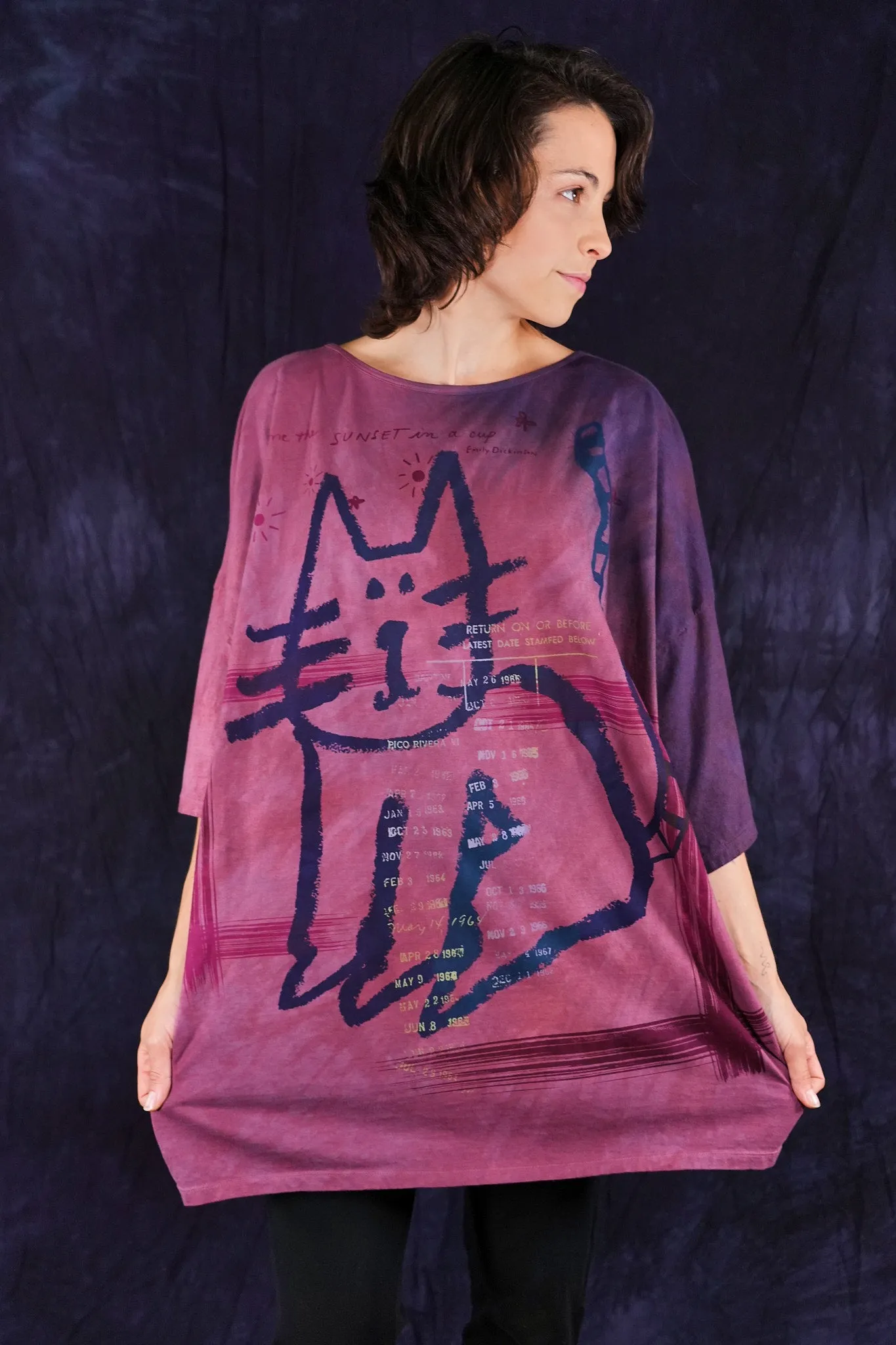 1236HD Line Tee Vineyard Night Cat 31"