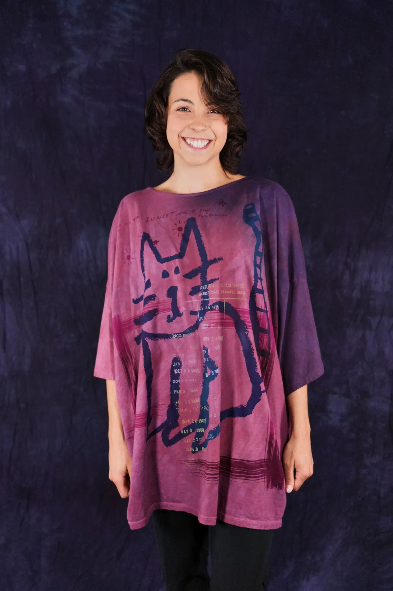 1236HD Line Tee Vineyard Night Cat 31"