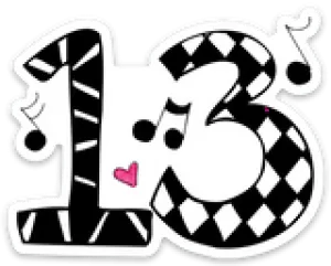 13–sticker