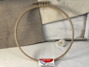 14" Large plastic hoop