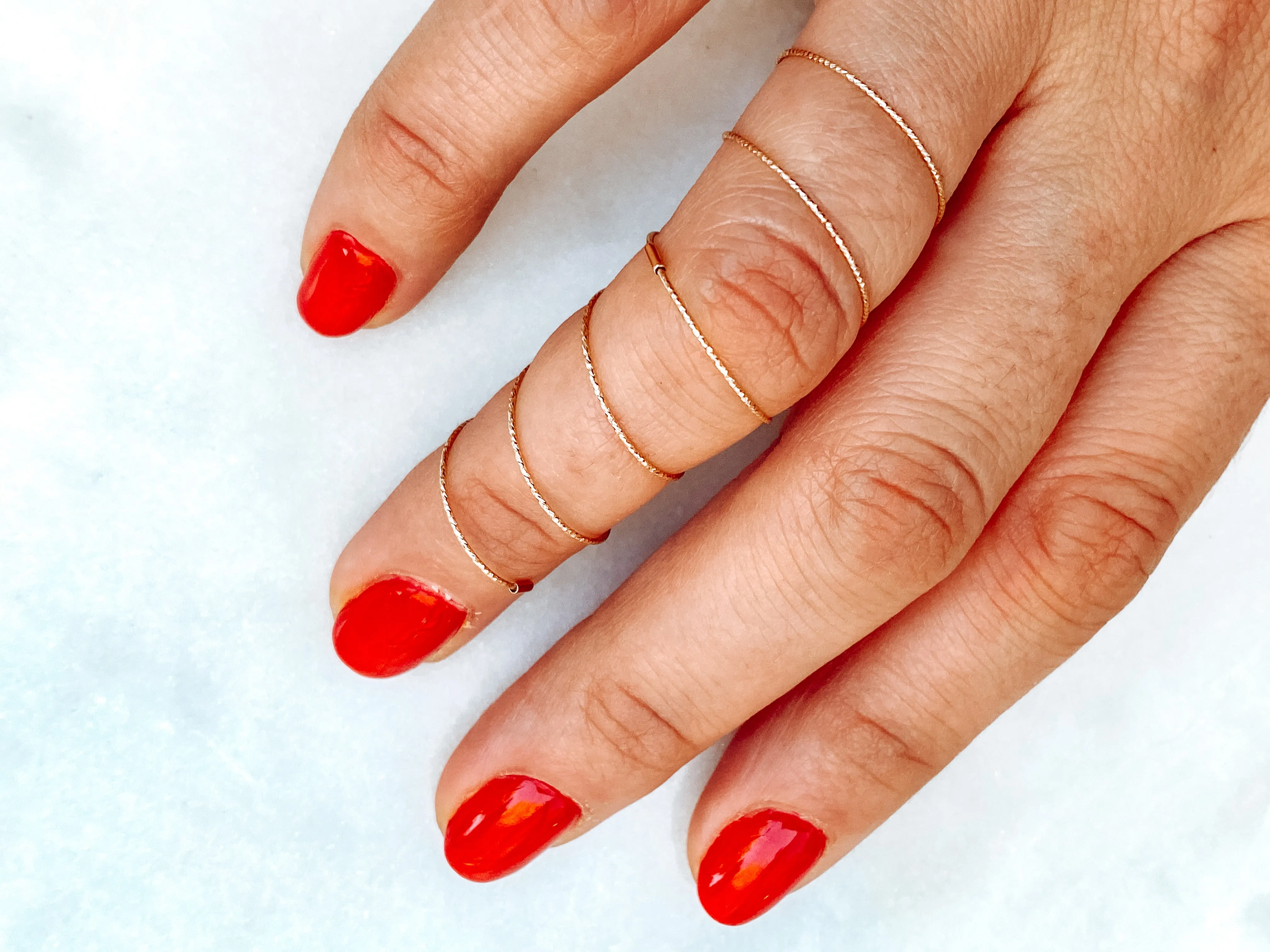 18k Gold Coil Ring