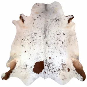 208-91 Cow Skin Hair on Hide 100% Pure Cow Hide Large Decorative/Carpet/Rug/Wall Leather