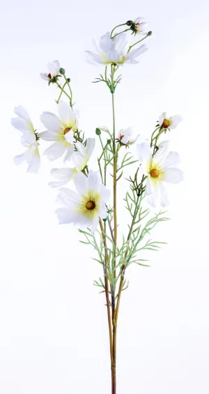 34"L Cosmos Spray: White- FS389127