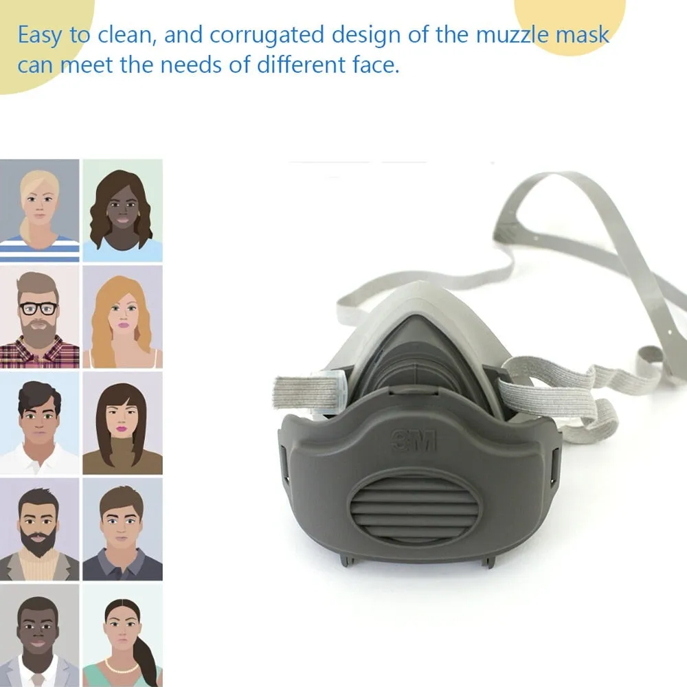 3M Heavy-Duty Anti-Bacterial Mask