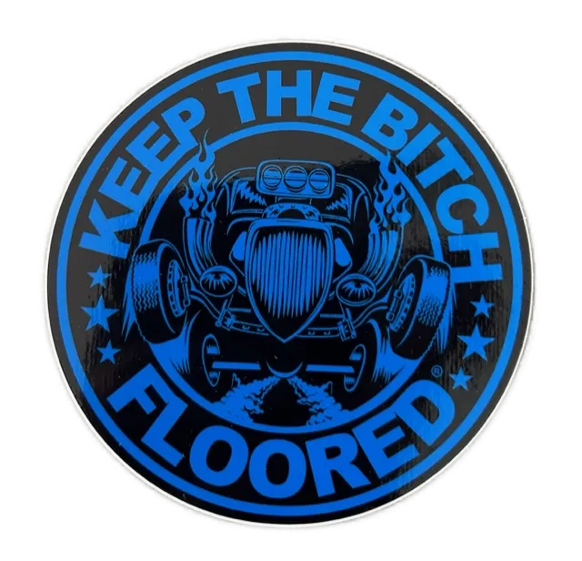 4" vinyl KTBF "Corporate" sticker/decal