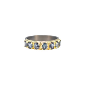 4X3 OVAL SPINEL STATEMENT RING