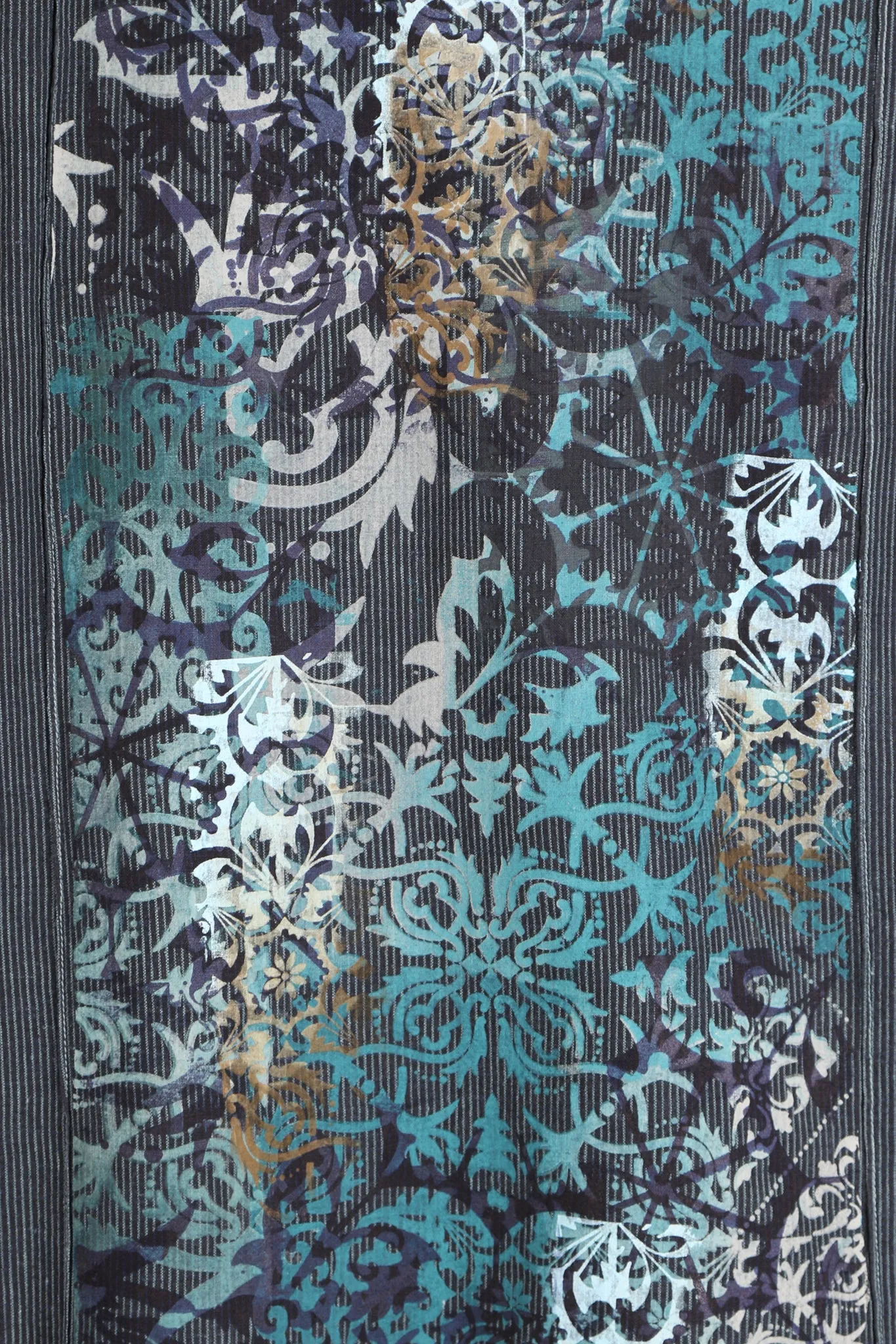 5265 Striped Jacket Kingfisher/Indigo-P