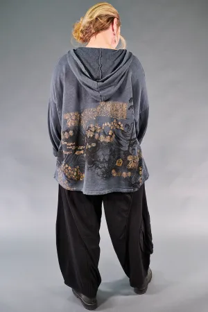 8888 Hip to Be Square Hoodie-Silver-P