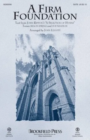 A FIRM FOUNDATION SATB