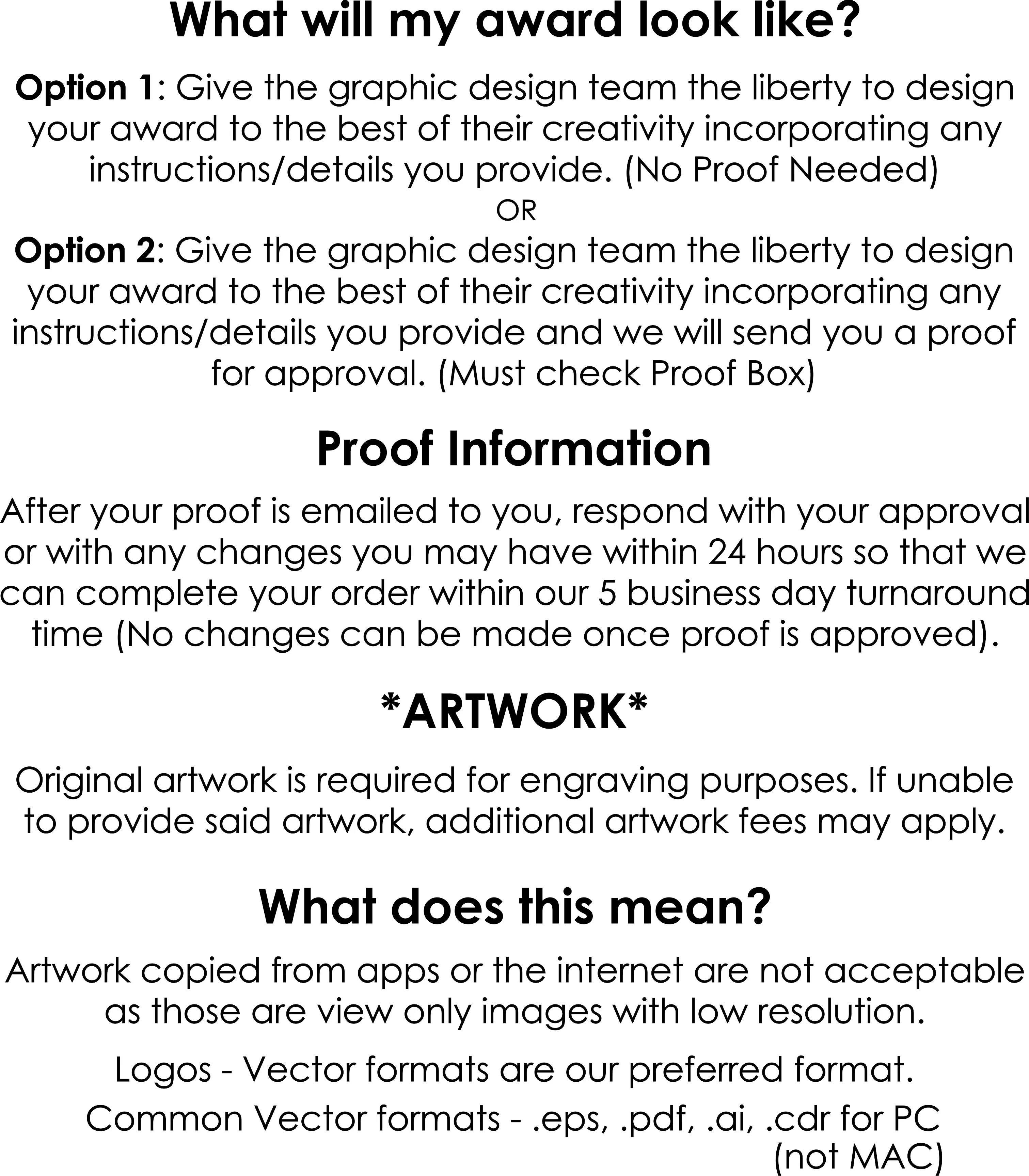 Acrylic Award - Arrow Point Impress
