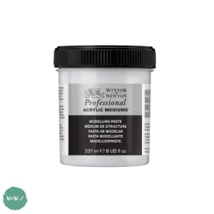 ACRYLIC MEDIUMS - Winsor & Newton PROFESSIONAL -  MODELLING PASTE - 237ml