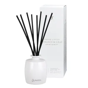 Alchemy White Lotus, Geranium Leaf & Bergamot Fragrance Diffuser Set