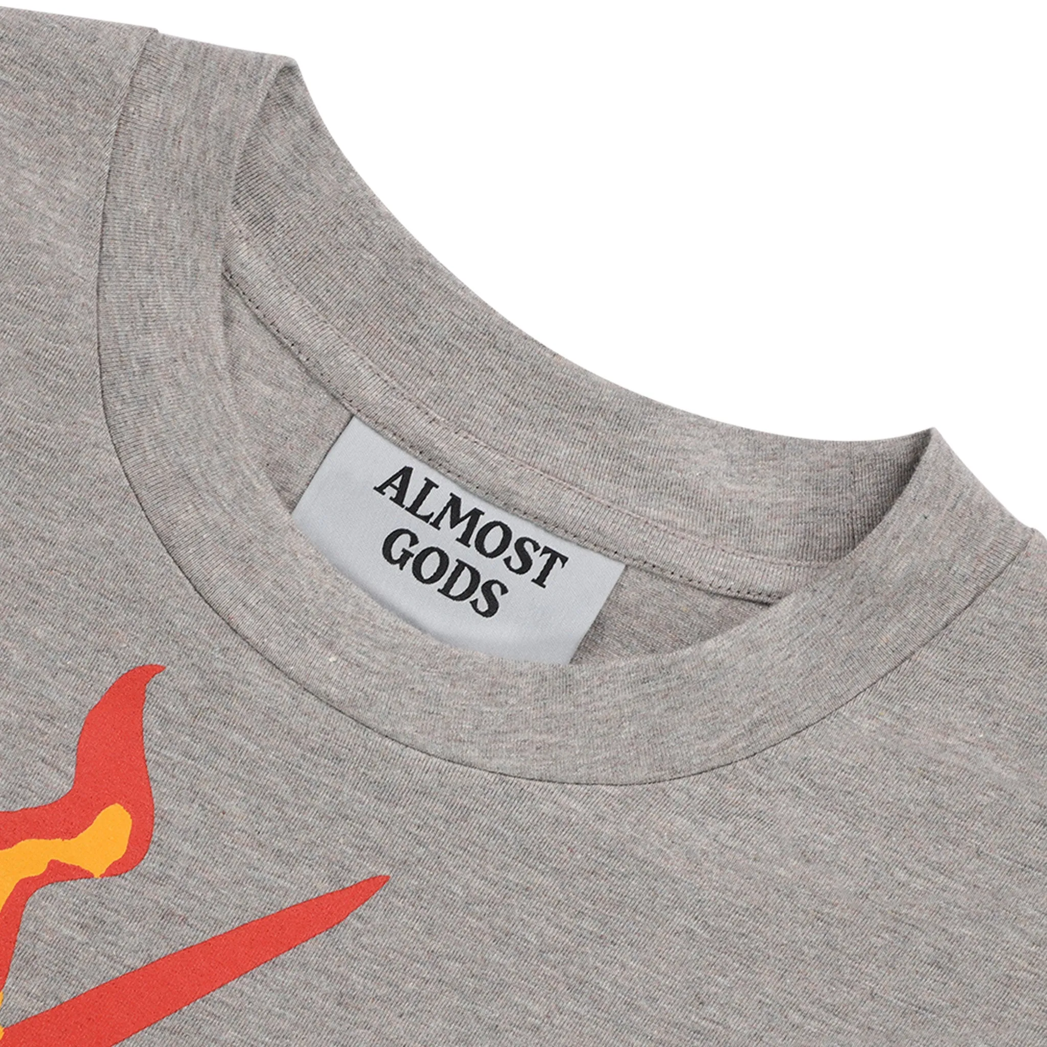 Almost Gods Lion Eats Sun Tee (Grey)