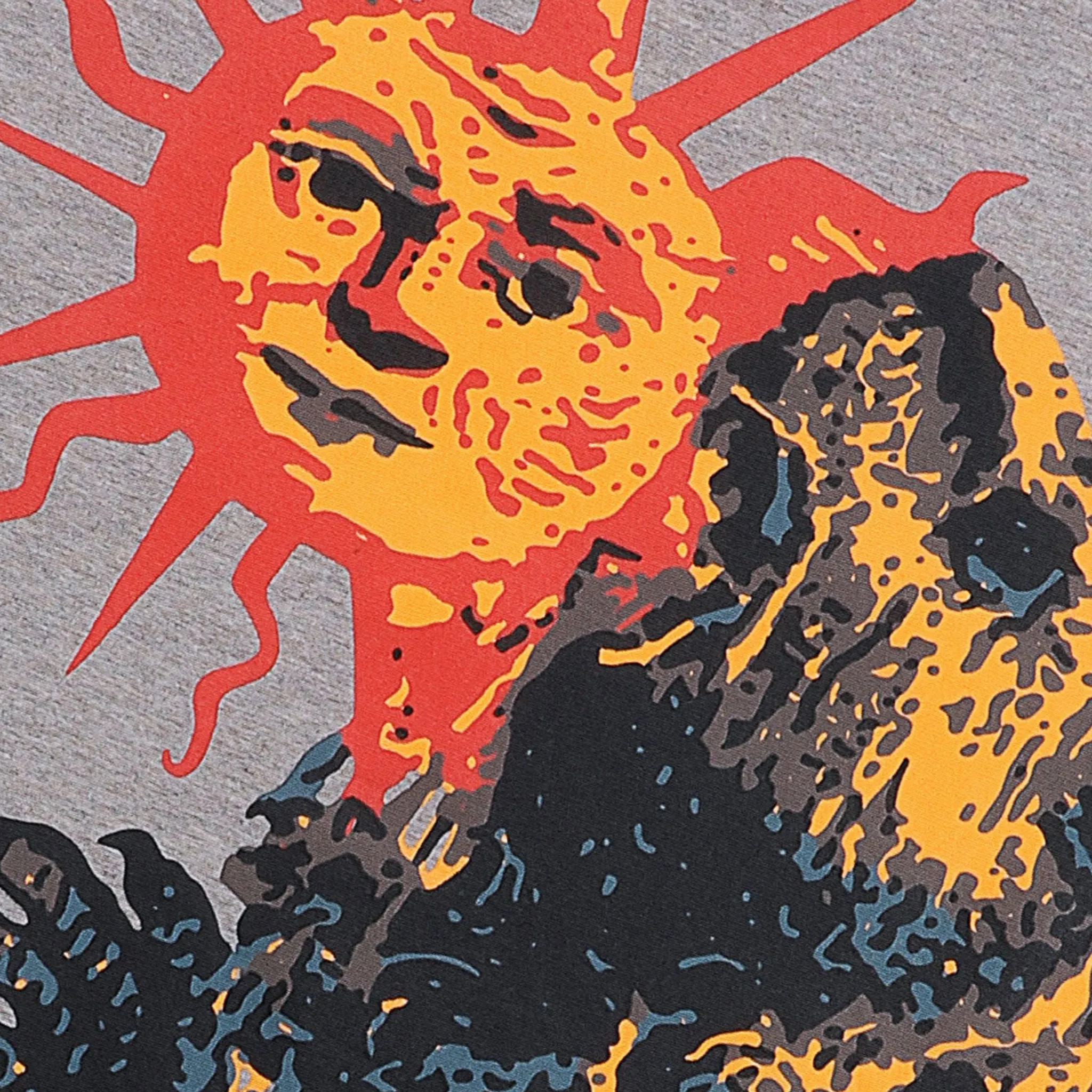 Almost Gods Lion Eats Sun Tee (Grey)
