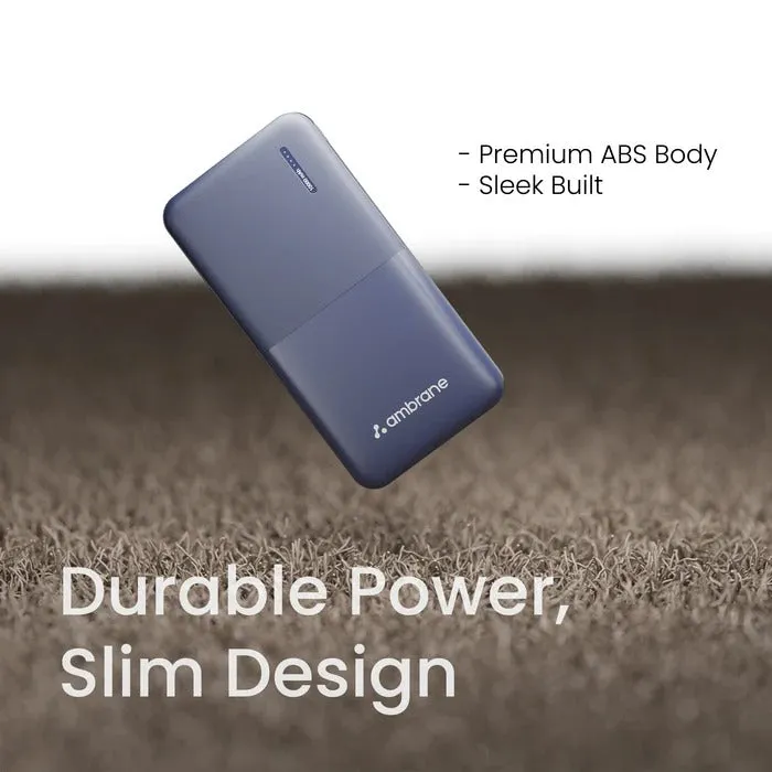 Ambrane capsule 10k fast charging power bank