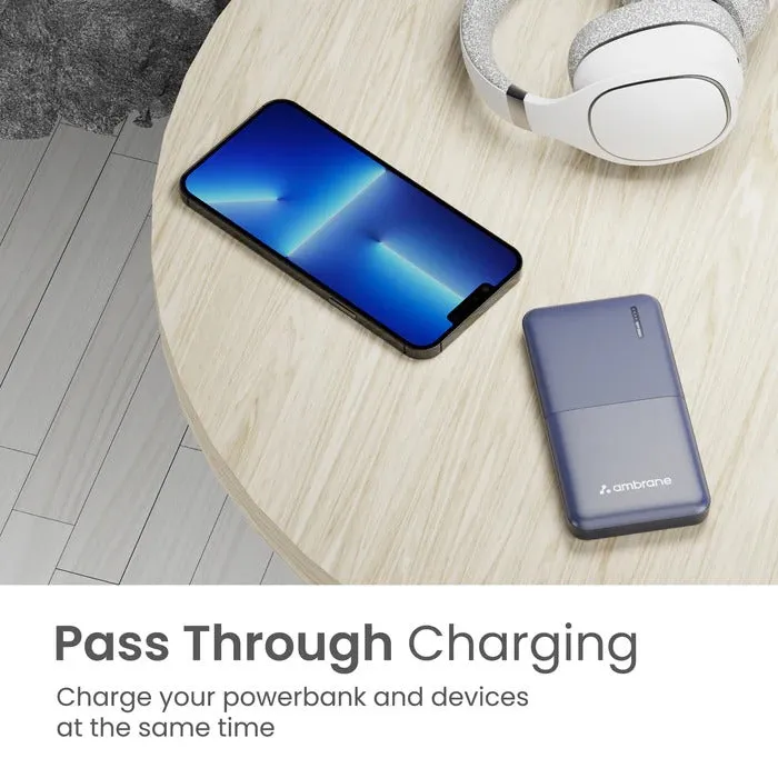 Ambrane capsule 10k fast charging power bank