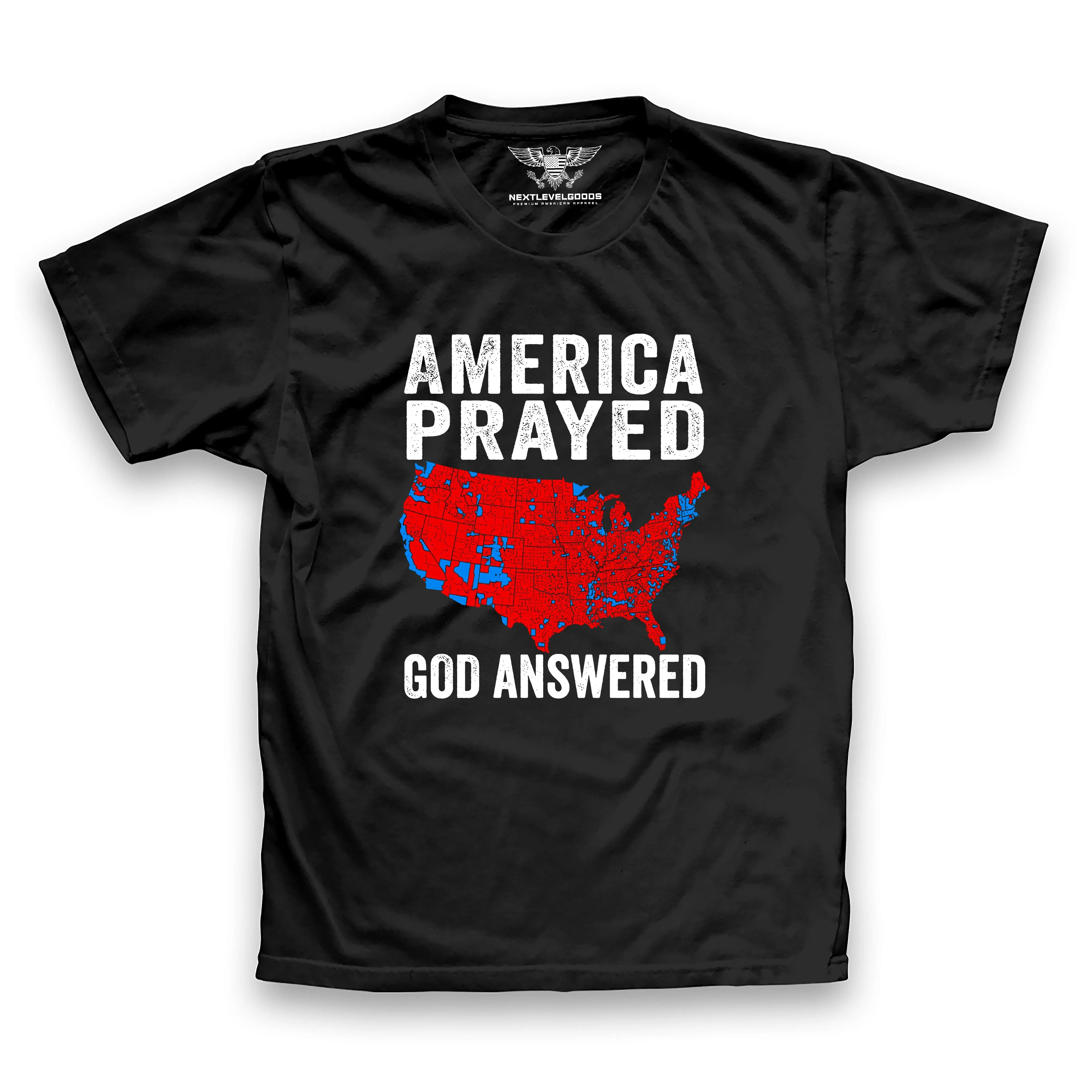 America Prayed God Answered Premium T-Shirt