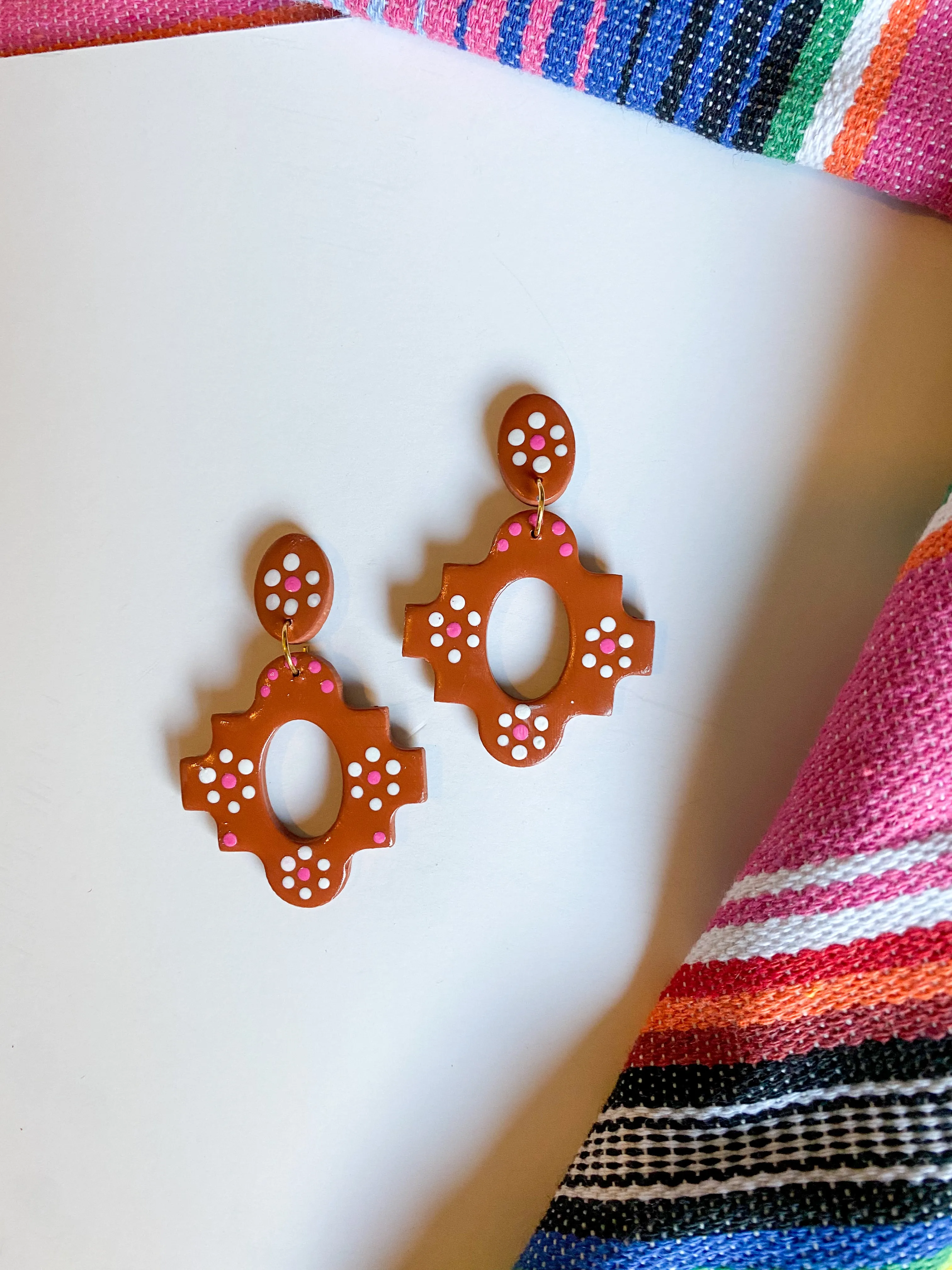 Aretes de Barro