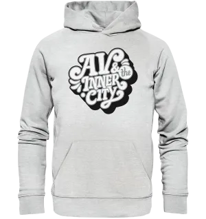 AV & the Inner City / Premium Hoodie with White and Black Logo