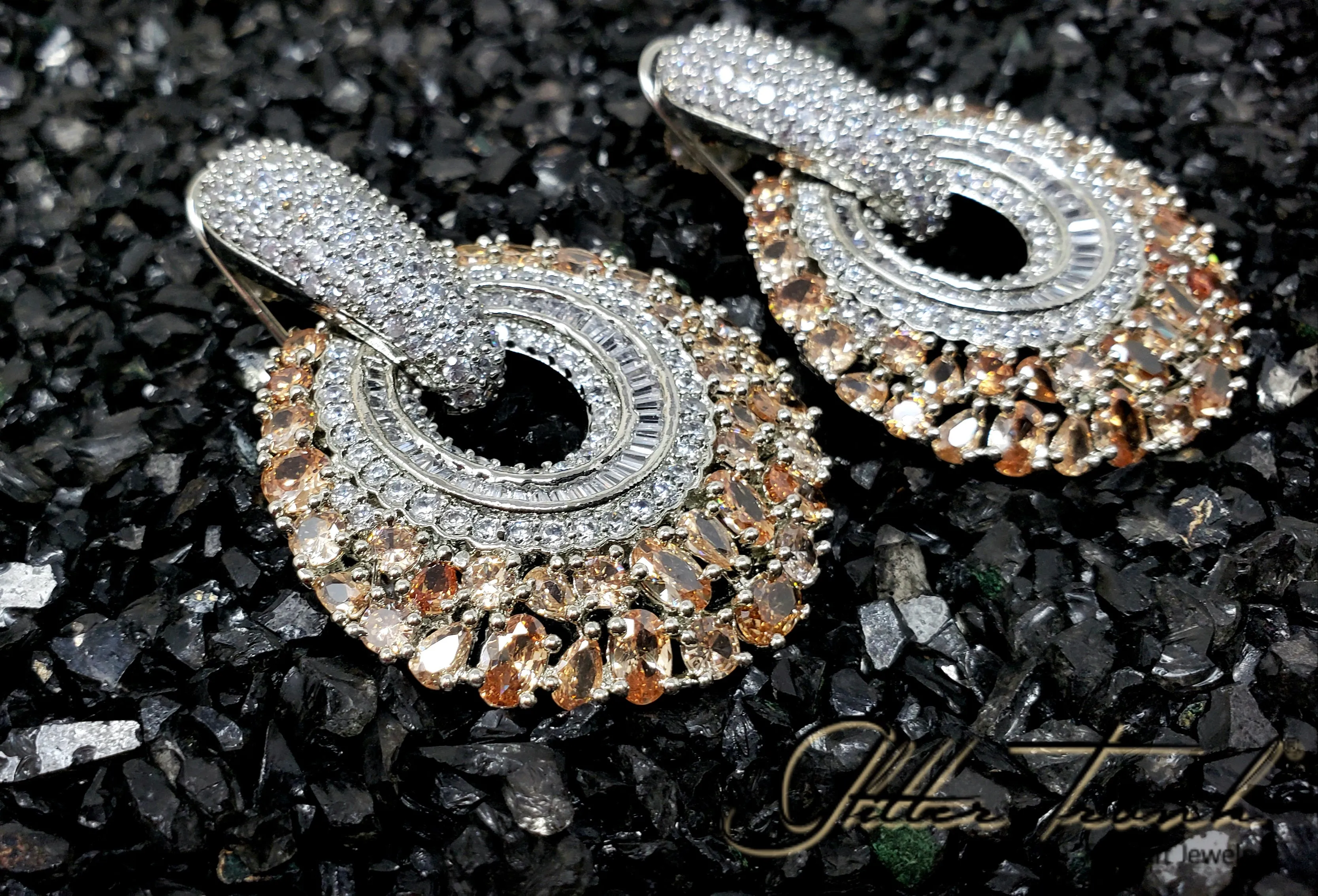 Ava Statement AD Earrings