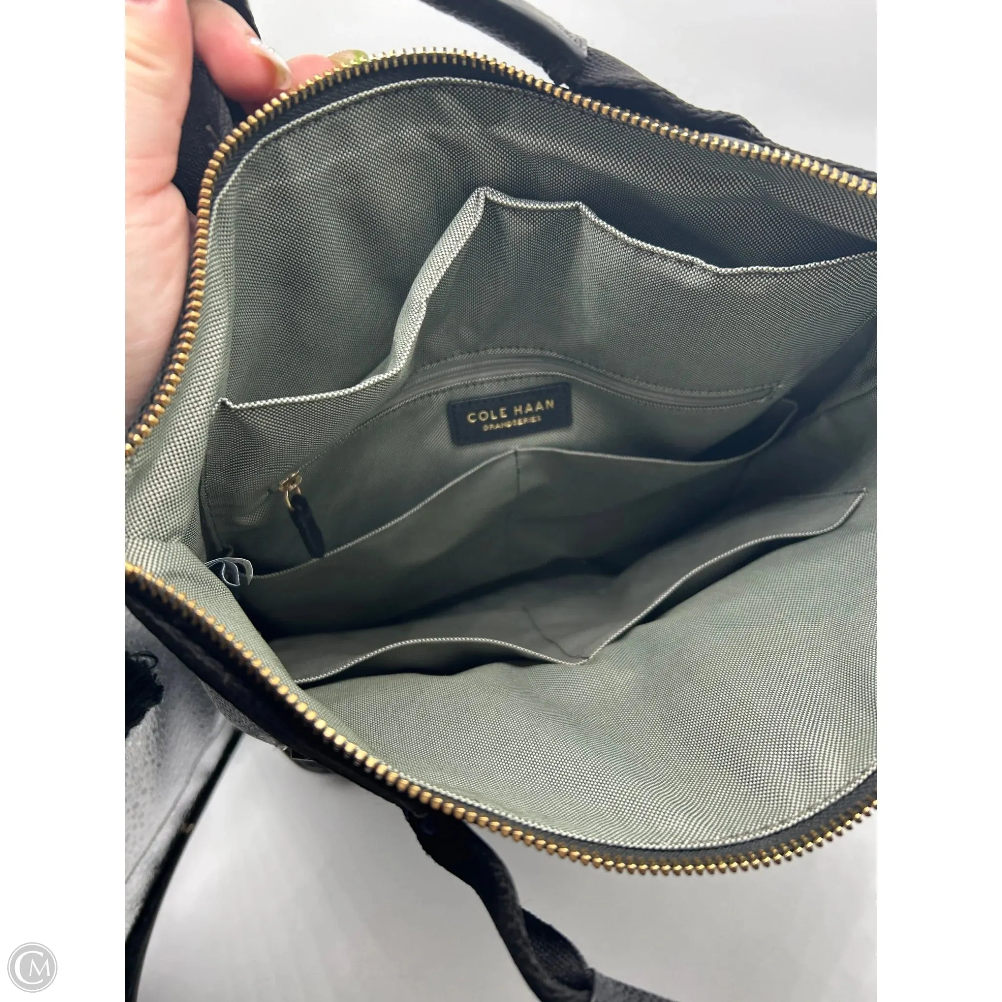 Backpack Leather By Cole-haan, Size: Medium