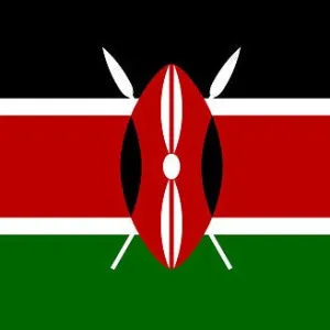 Bandana - Square Bandana  - Kenya Flag