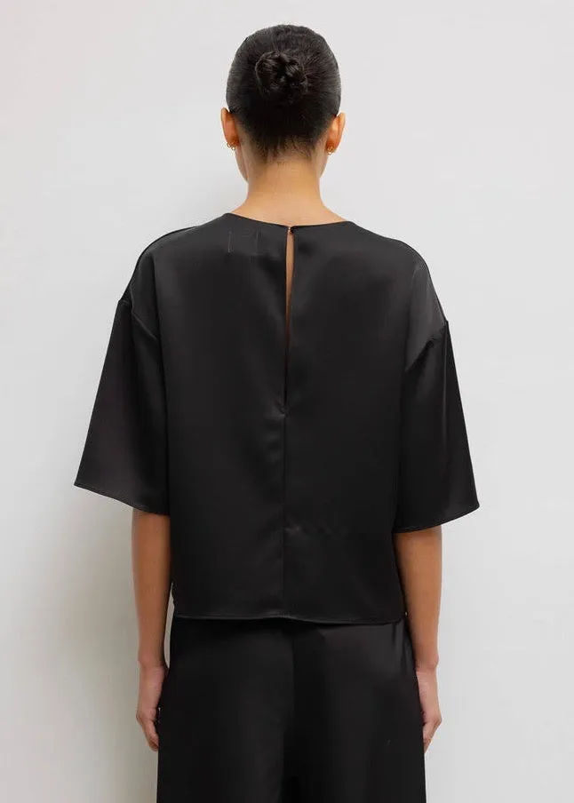 Barb Boxy Tee (Black)