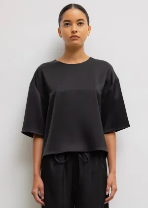 Barb Boxy Tee (Black)