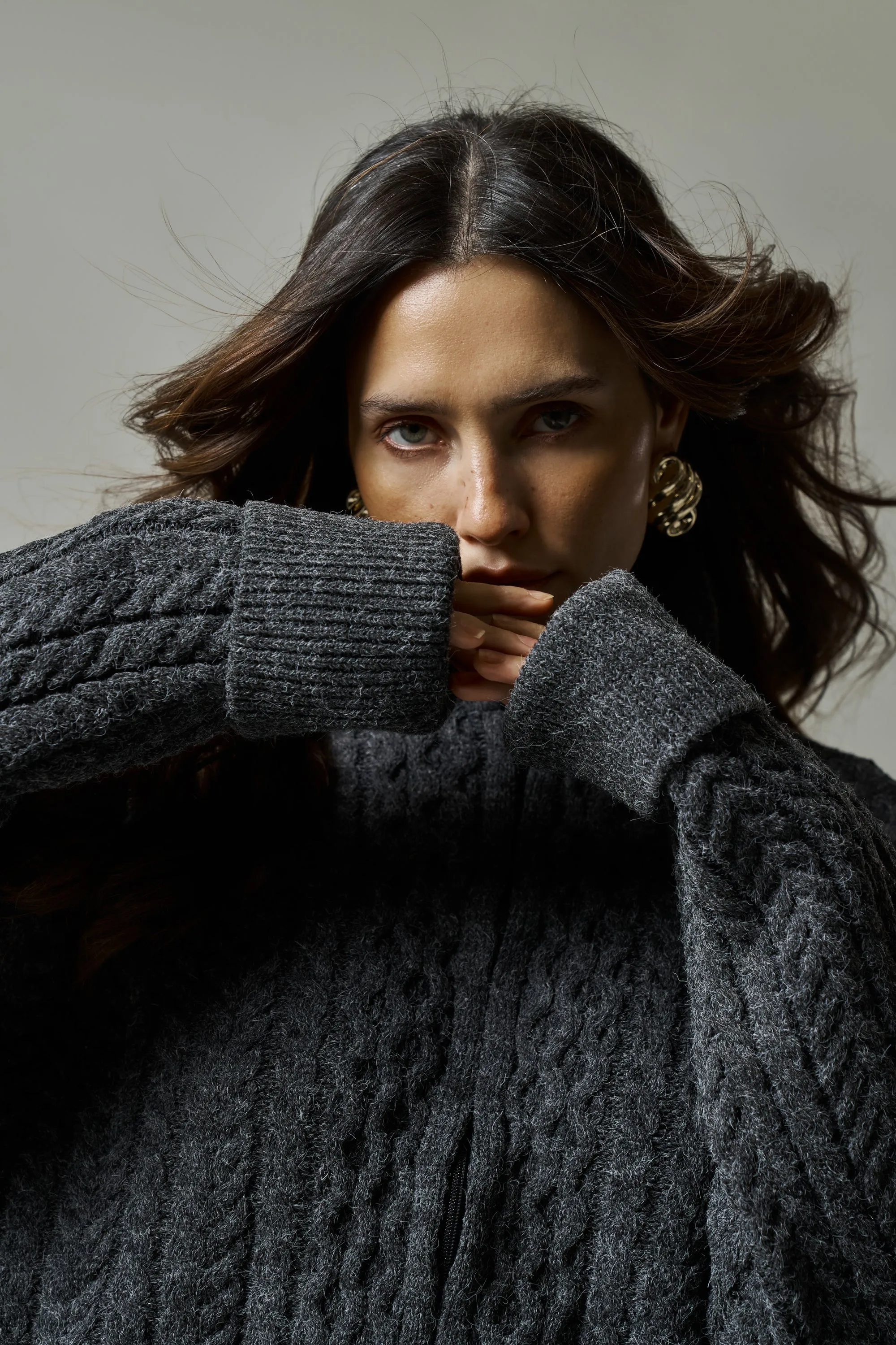 Barn Boxy Zip Knit Jacket