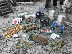 Battle Systems Urban Street Accessories I