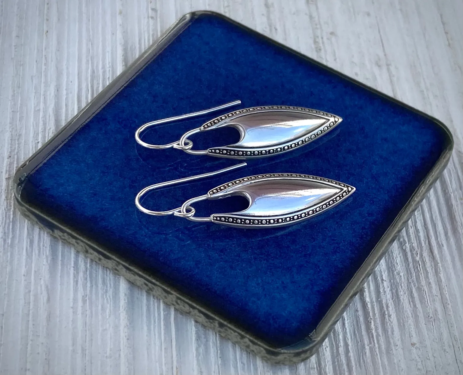 Beaded Teardrop Earrings