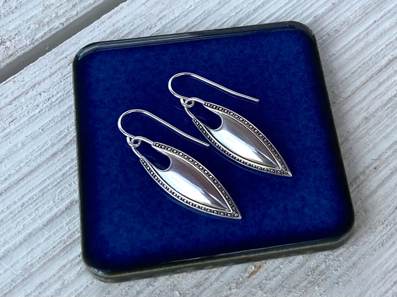 Beaded Teardrop Earrings