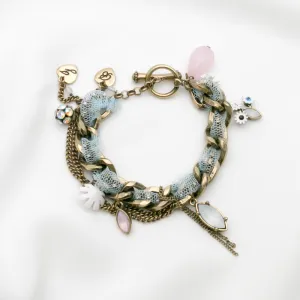 Betsey Johnson Ingenious Adorable Eye-catching Colorful Stones Bracelet