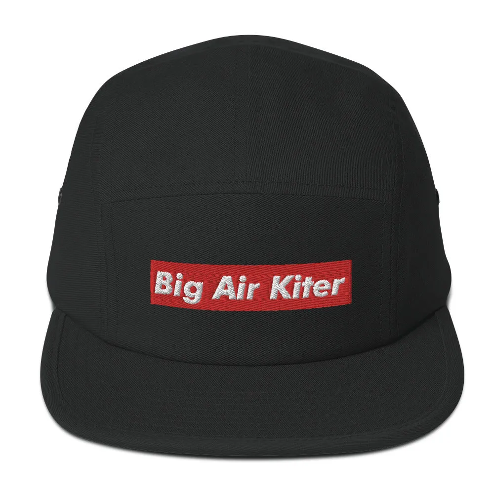 Big Air Kiter | 5 Panel Cap | Black