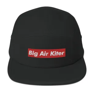 Big Air Kiter | 5 Panel Cap | Black