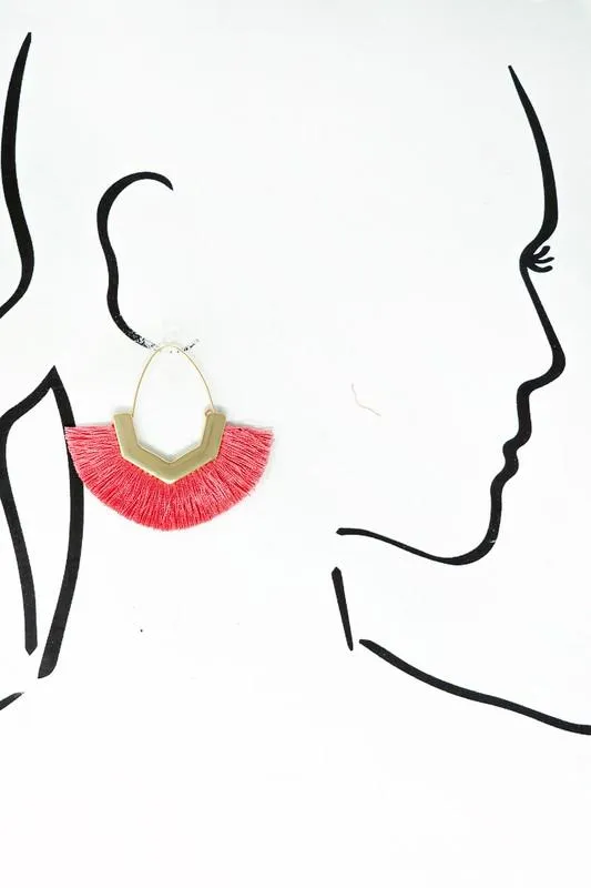 Blaire Tassel Drop Earrings