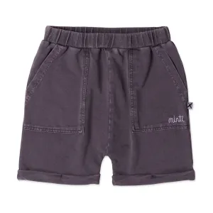 Blasted Roller Short- Black Wash