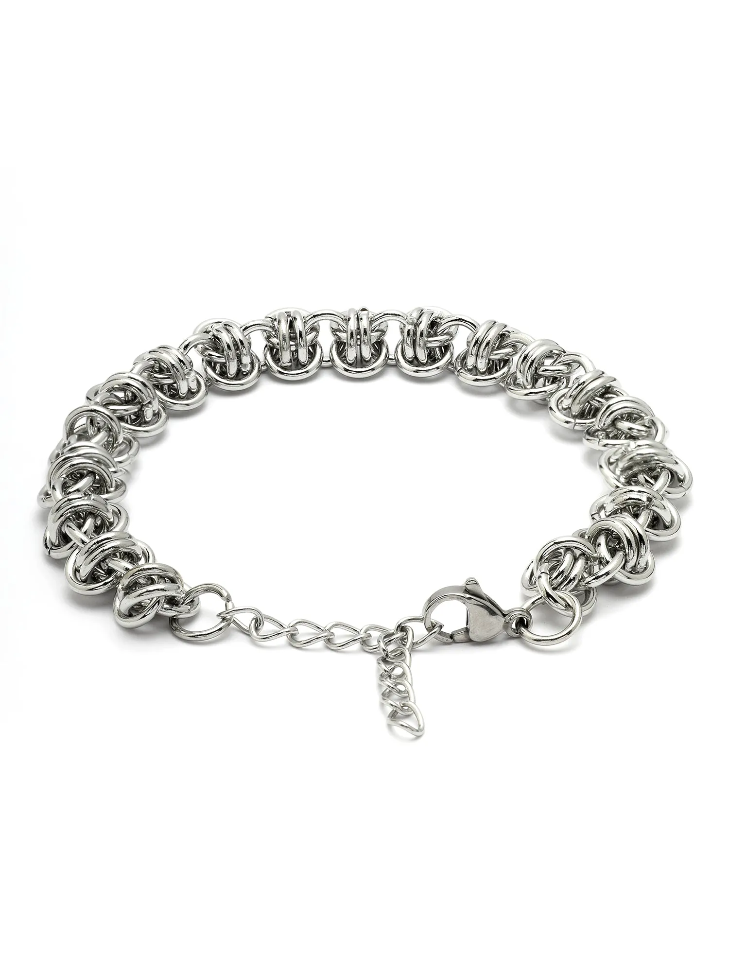 Bohey by KARATCART Men Leather Multistrand Wraparound Bracelet