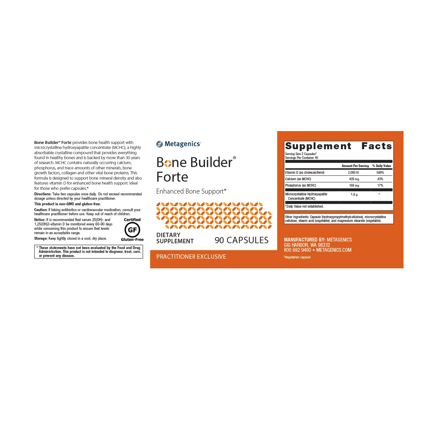 Bone Builder® Forte <br>Enhanced Bone Support*