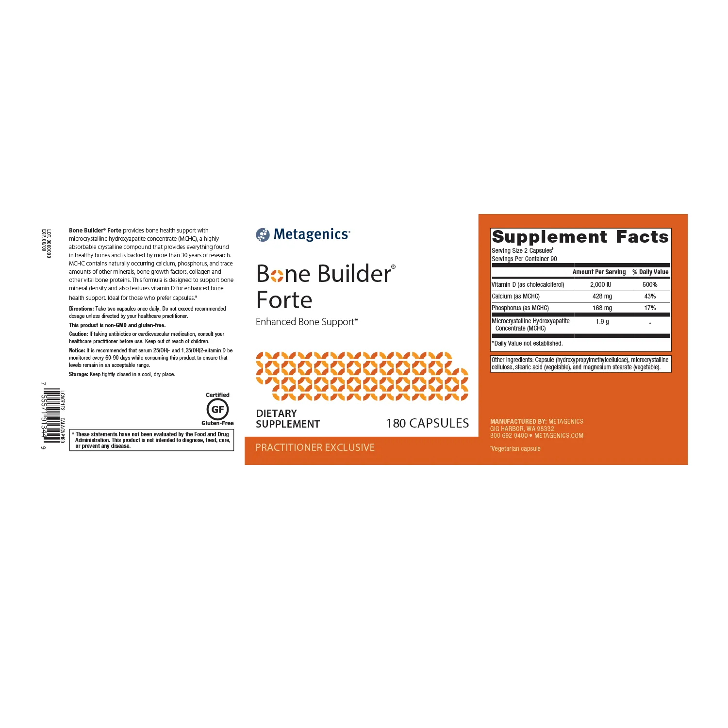 Bone Builder® Forte <br>Enhanced Bone Support*