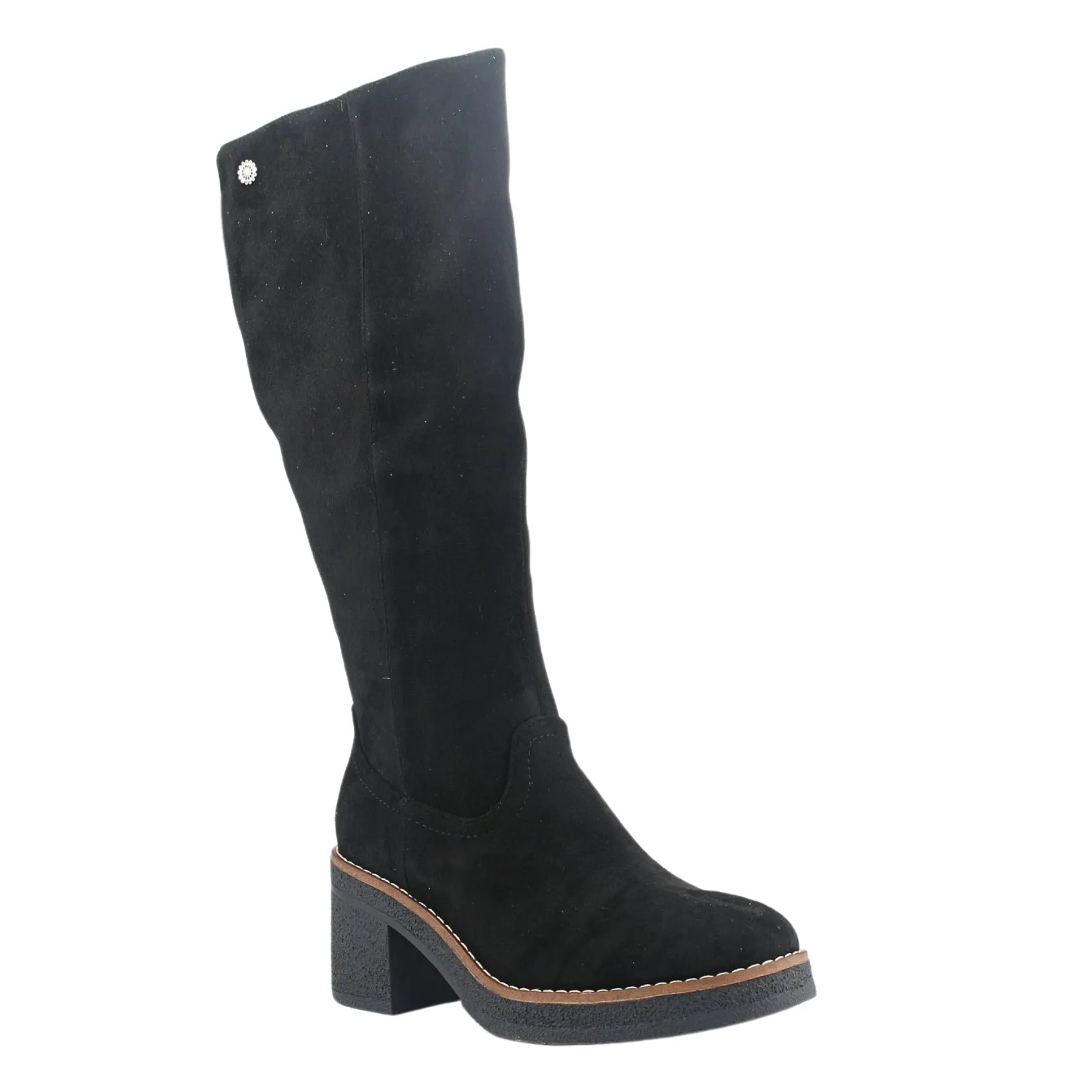 Bota Chalada Mujer Bricca-1 Negro Casual