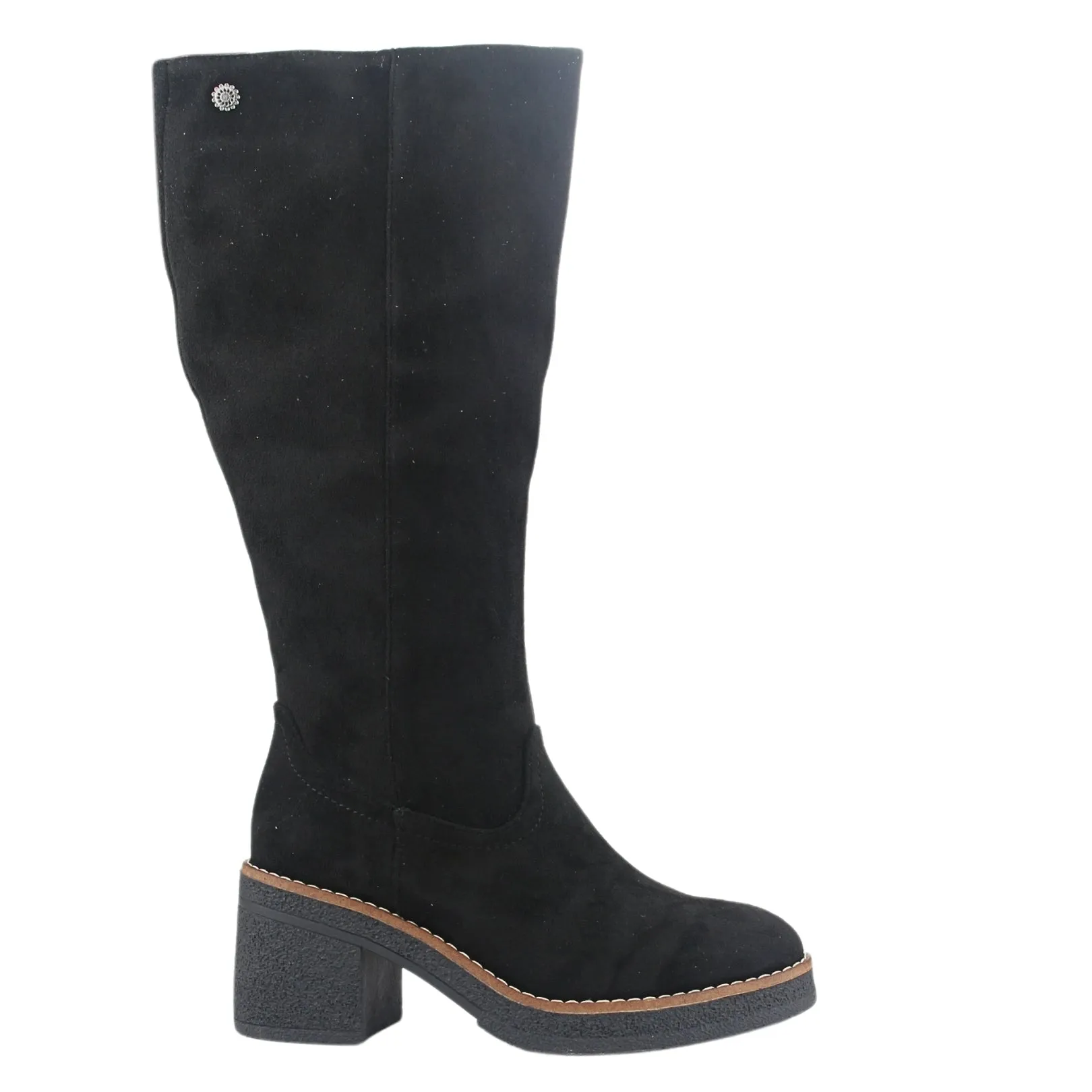 Bota Chalada Mujer Bricca-1 Negro Casual