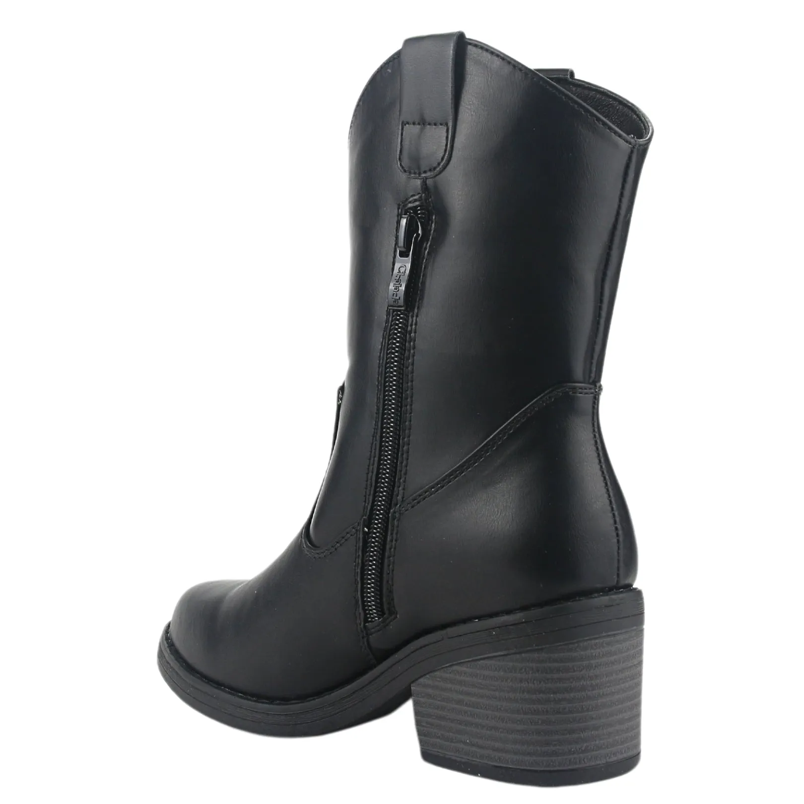 Bota Chalada Mujer Camp-44 Negro Casual