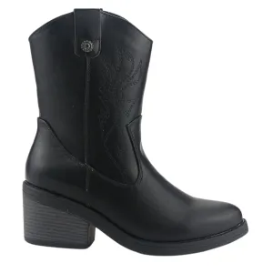 Bota Chalada Mujer Camp-44 Negro Casual