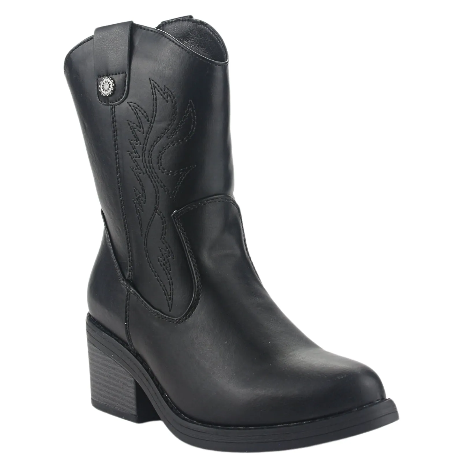 Bota Chalada Mujer Camp-44 Negro Casual