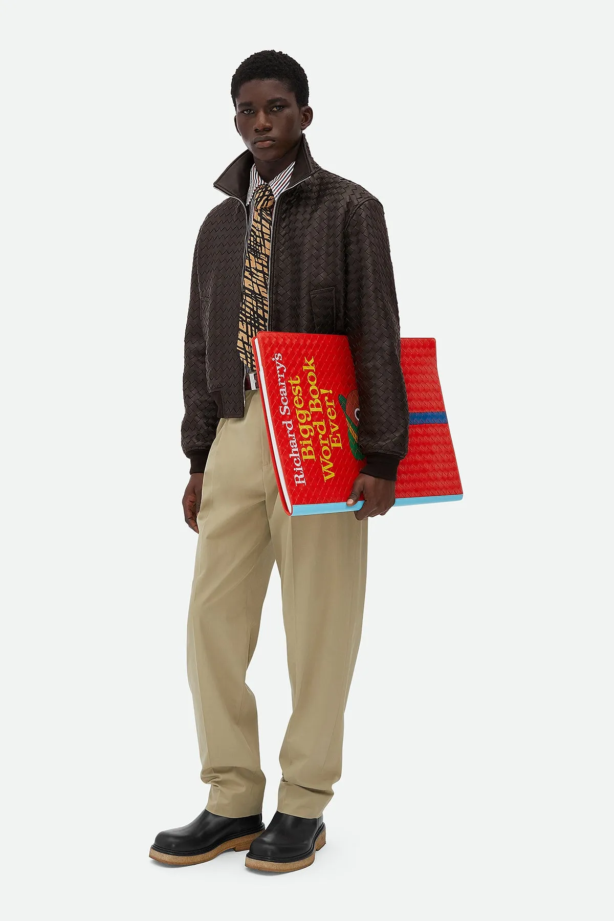BOTTEGA VENETA | INTRECCIATO LEATHER BLOUSON