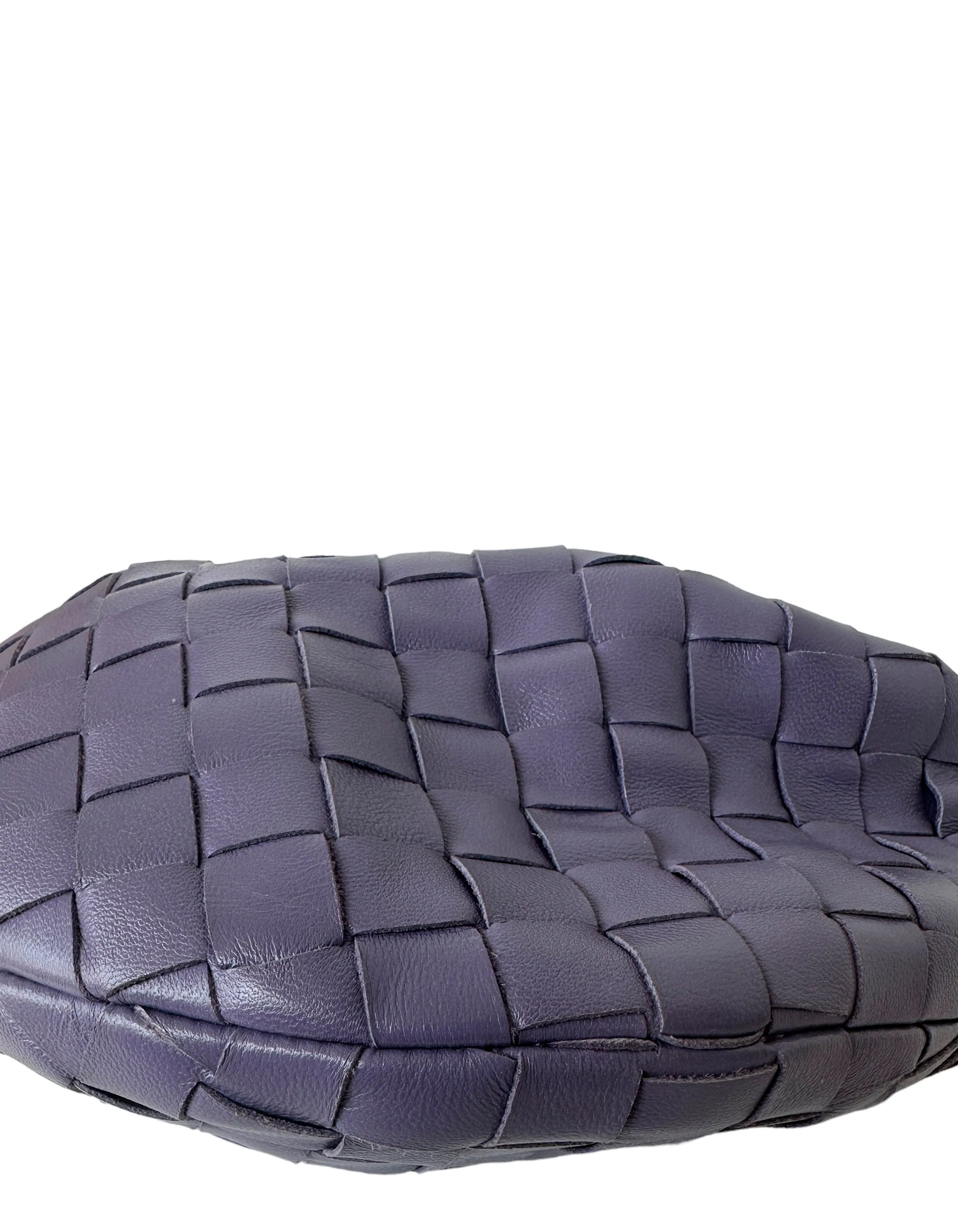 Bottega Veneta Lavender Leather Mini Jodie Hobo Bag